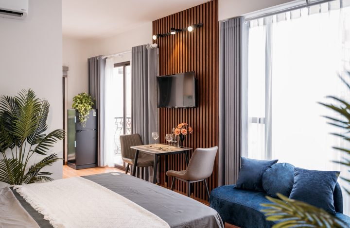 Phoenix Room- 404KDT- Ban công 3 mặt thoáng, TV Netflix, Bếp